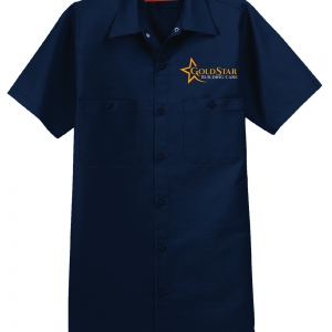 Gold Star Building Services | Gold Star Building Services Embroidered Logo