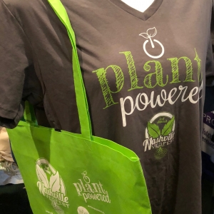Nashville VegFest | Plant Powered Shirt  Bag