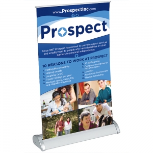 Table Top Retratable Banner | Prospect, Inc.